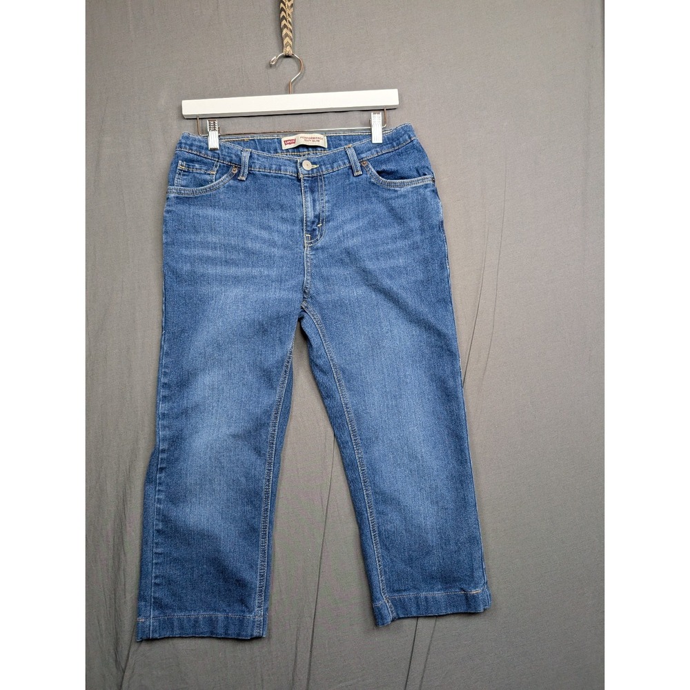 Levi's Performance 511 Women's Jeans Med‎ Wash Crop Size 20 R